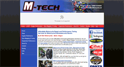 Desktop Screenshot of mtechmotorcycles.com